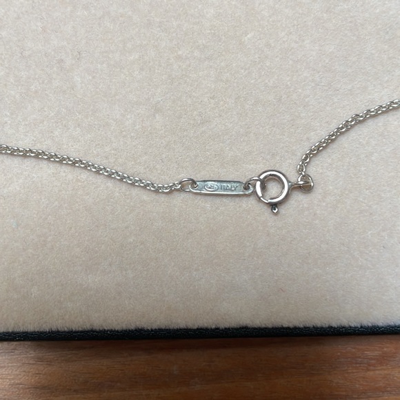 Tiffany &Co. Vintage square montage cushion pendant necklace - Picture 6 of 6